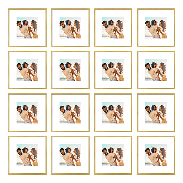 16 Pieces Set 12" x 12"