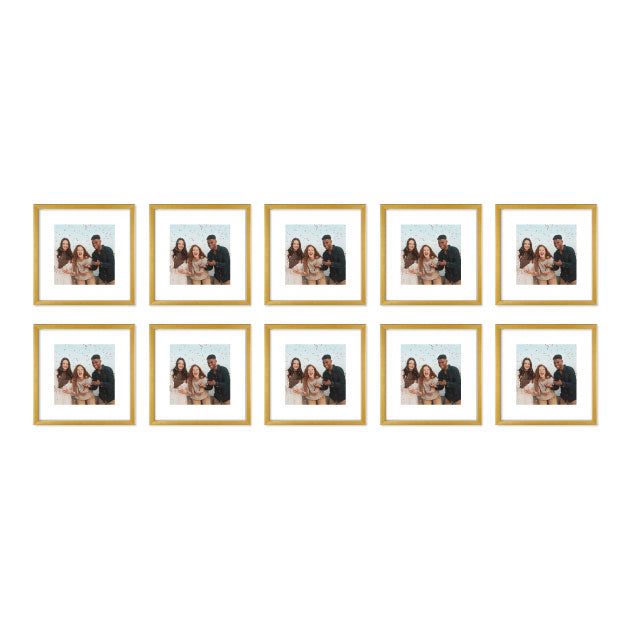 10 Pieces Set 8" x 8"