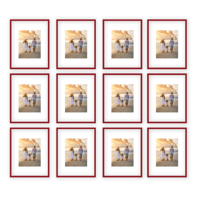 12 Pieces Set 11" x 14"
