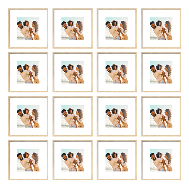 16 Pieces Set 12" x 12"