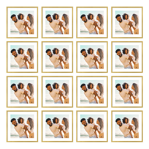 16 Pieces Set 12" x 12"