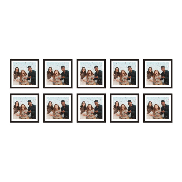 10 Pieces Set 8" x 8"