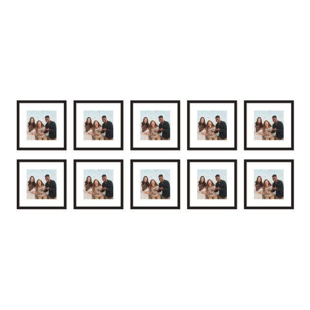 10 Pieces Set 8" x 8"