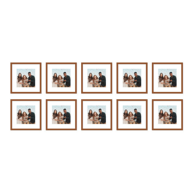 10 Pieces Set 8" x 8"