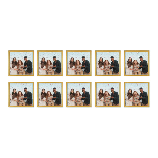 10 Pieces Set 8" x 8"
