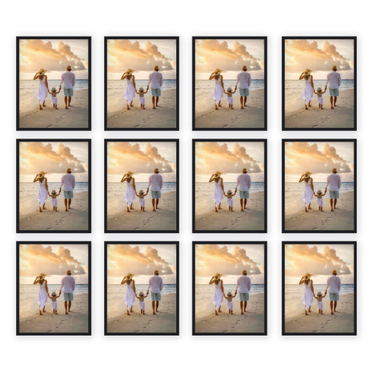 12 Pieces Set 11" x 14"