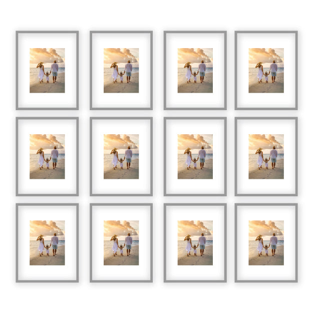 12 Pieces Set 11" x 14"